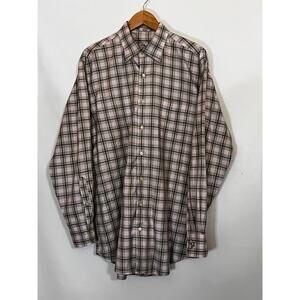 Peter Millar Long-Sleeve Button Down L w/Boot Emblem Pre-Owned stain on collar